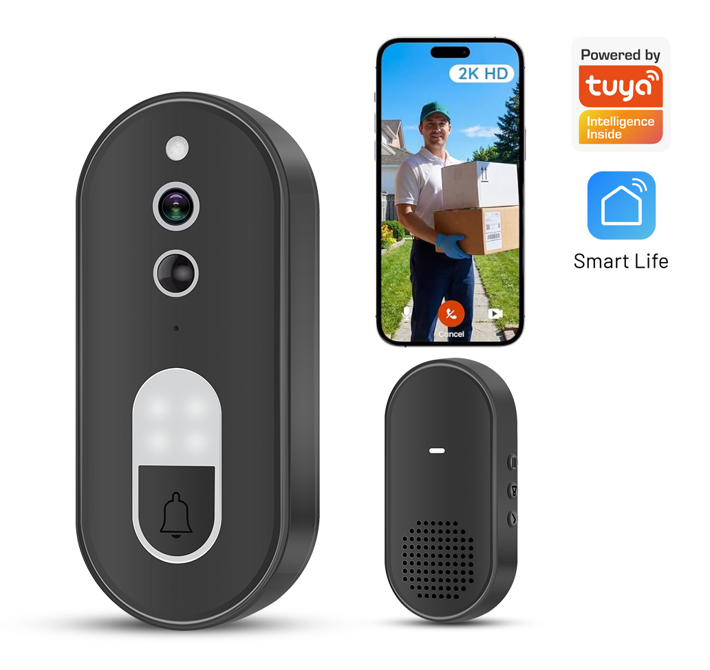 Home Security Monitoring System - Tuya 1080P HD 무선 WiFi 비디오