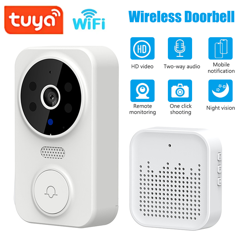 Home Security Monitoring System - WiFi 스마트 비디오 초인종 카메라 야간