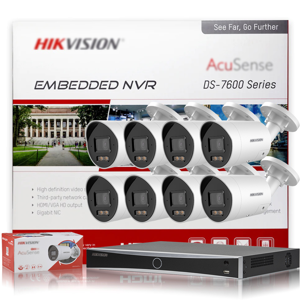 Home Security System Hikvision - Hikvision 4K 8MP POE CCTV 보안