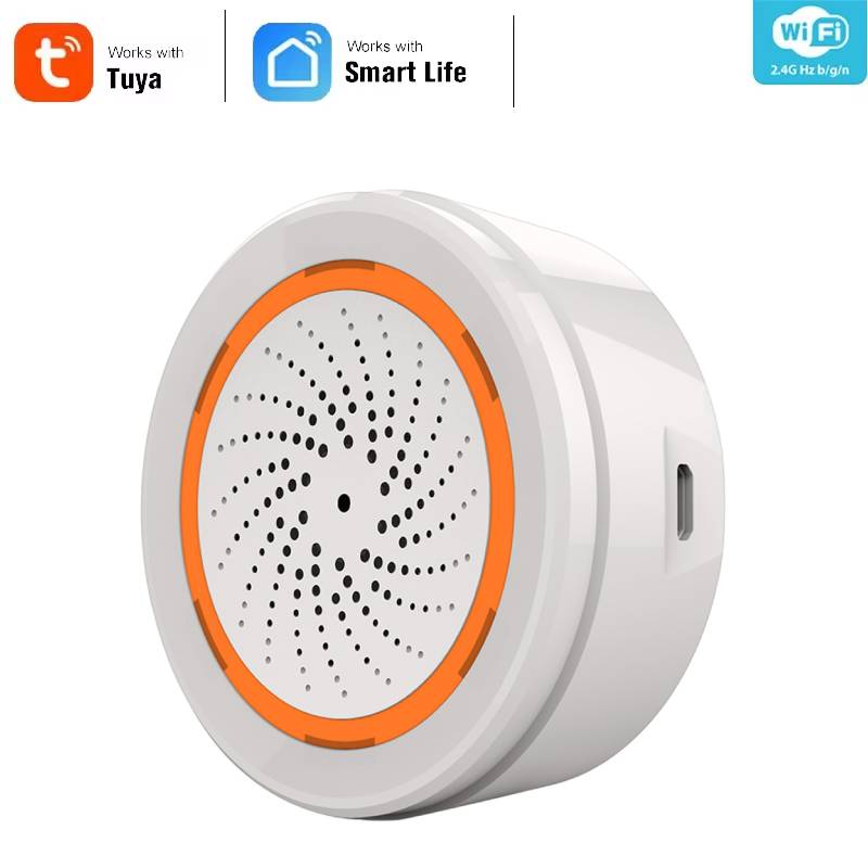 Home Security Blink - 스마트 사이렌 알람 투야 지그비 사운드