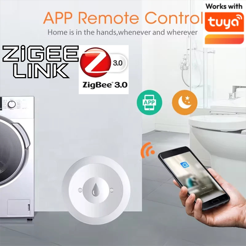 Home Security Monitoring System - Tuya ZigBee 3.0 스마트 누수 센서