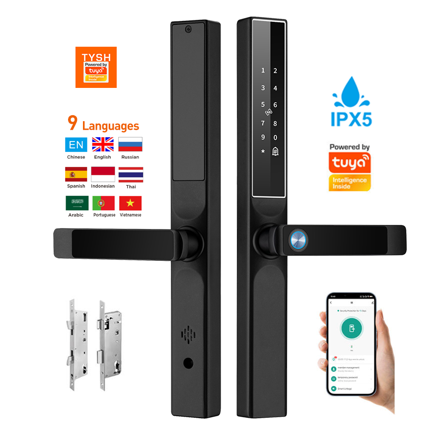 Home Security Upgrades - 투야 앱 지문 도어락 코드 카드