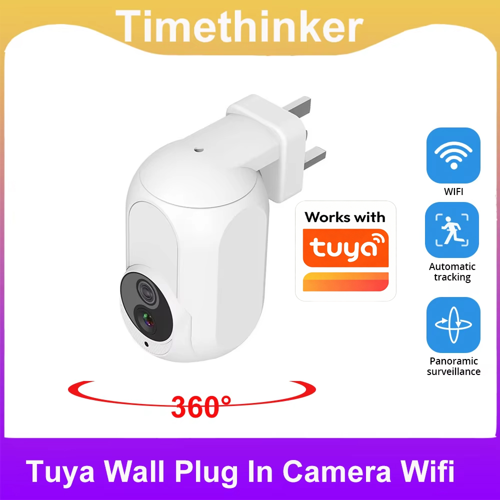 Home Security Google Camera - 투야 벽걸이형 카메라 와이파이 360 °