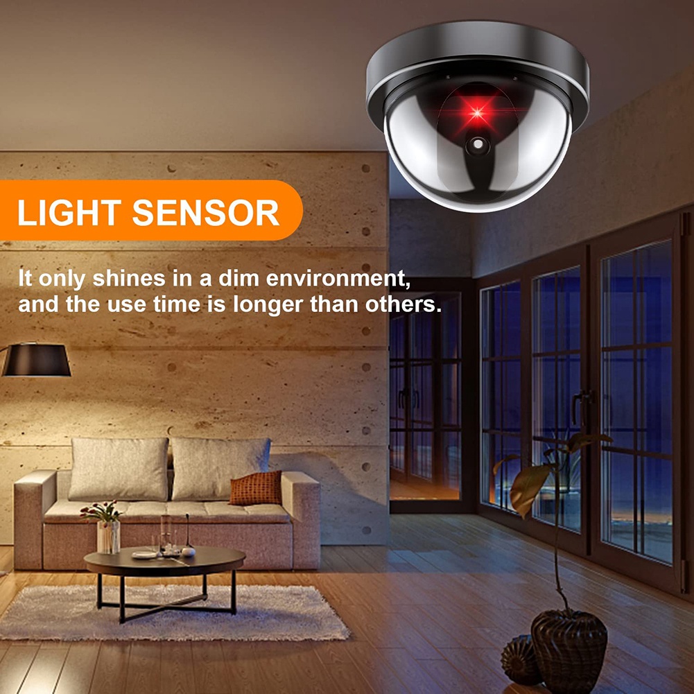 Home Security And Camera System - A55T 더미 보안 카메라, 빨간색 LED