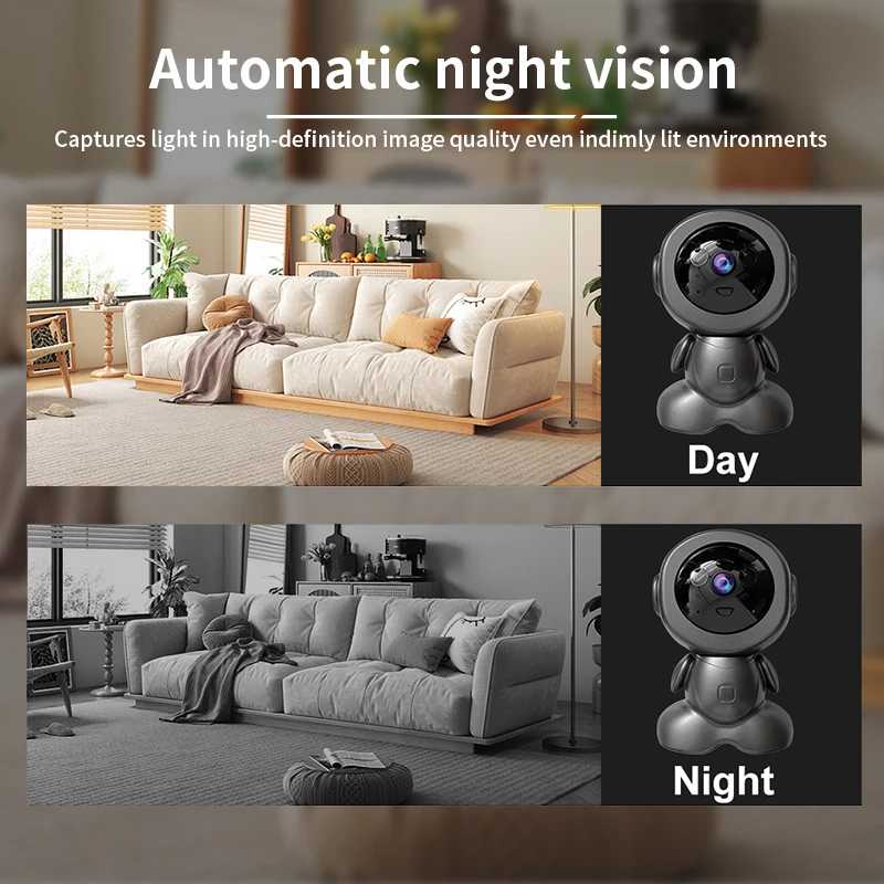 8MP 와이파이 감시 로봇 카메라 PTZ 보안 베이비  - Home Security Robot 리뷰 및 가격