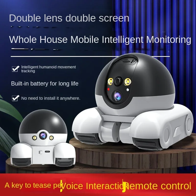 2MP IP 카메라 5G WiFi 스마트 홈 실내 무선 - Home Security Robot 리뷰 및 가격