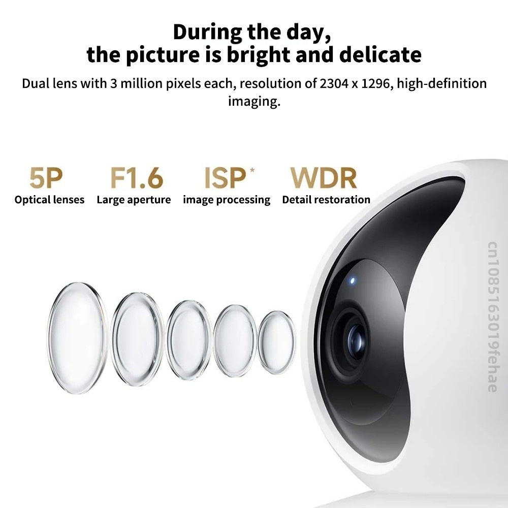 Xiaomi C300 스마트 카메라 듀얼 렌즈 PTZ  - Xiaomi Home Security 360 리뷰 및 가격