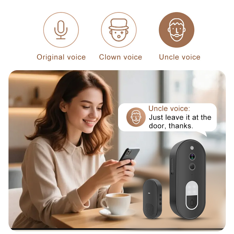 Tuya 1080P HD 무선 WiFi 비디오 초인종  - Home Security Monitoring System 리뷰 및 가격