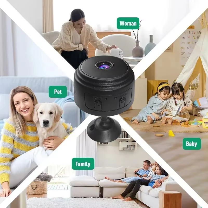 A9 미니 WiFi HD 1080P 보안 카메라 무선  - Home Security Monitoring System 리뷰 및 가격