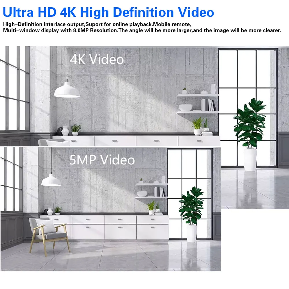 4K 8MP 10채널 Xmeye POE NVR 비디오  - Home Security Video Recording Systems 리뷰 및 가격