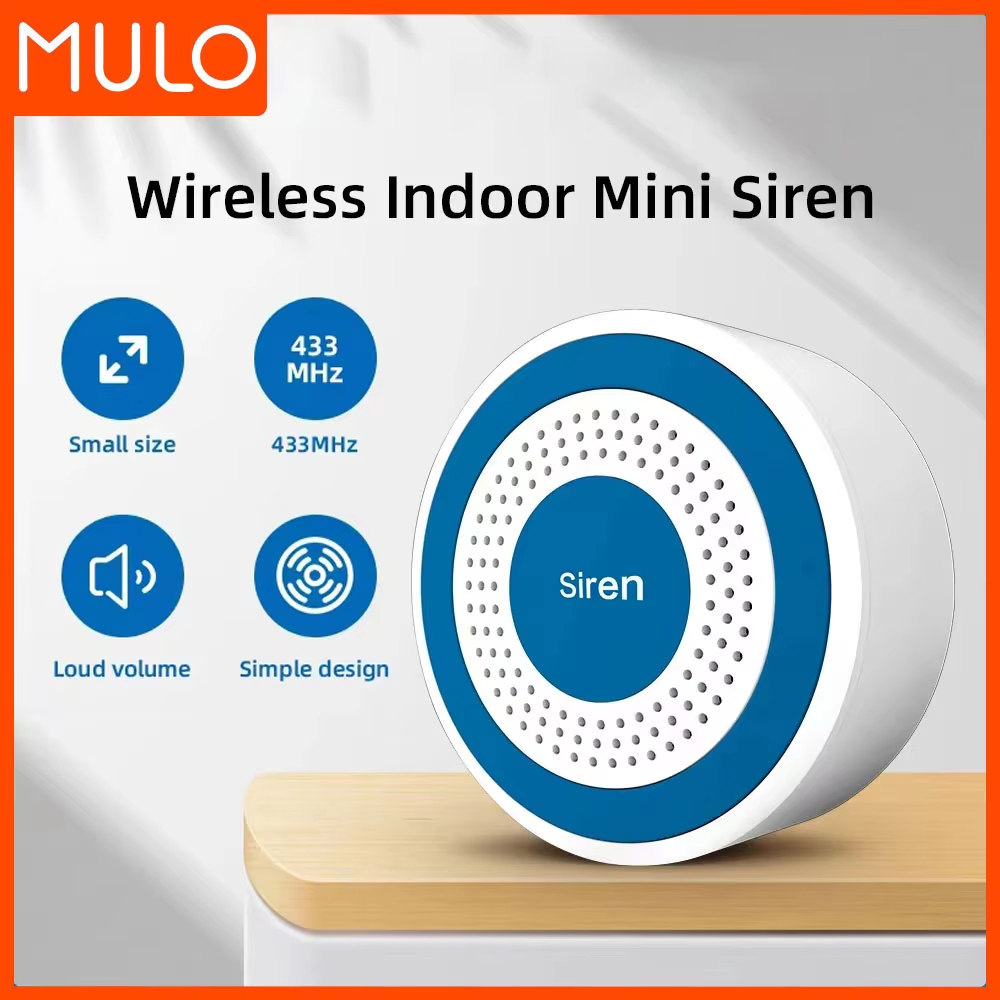 MULO 미니 알람 사이렌 무선 433MHz 사운드 및 - Home Security Blink 리뷰 및 가격