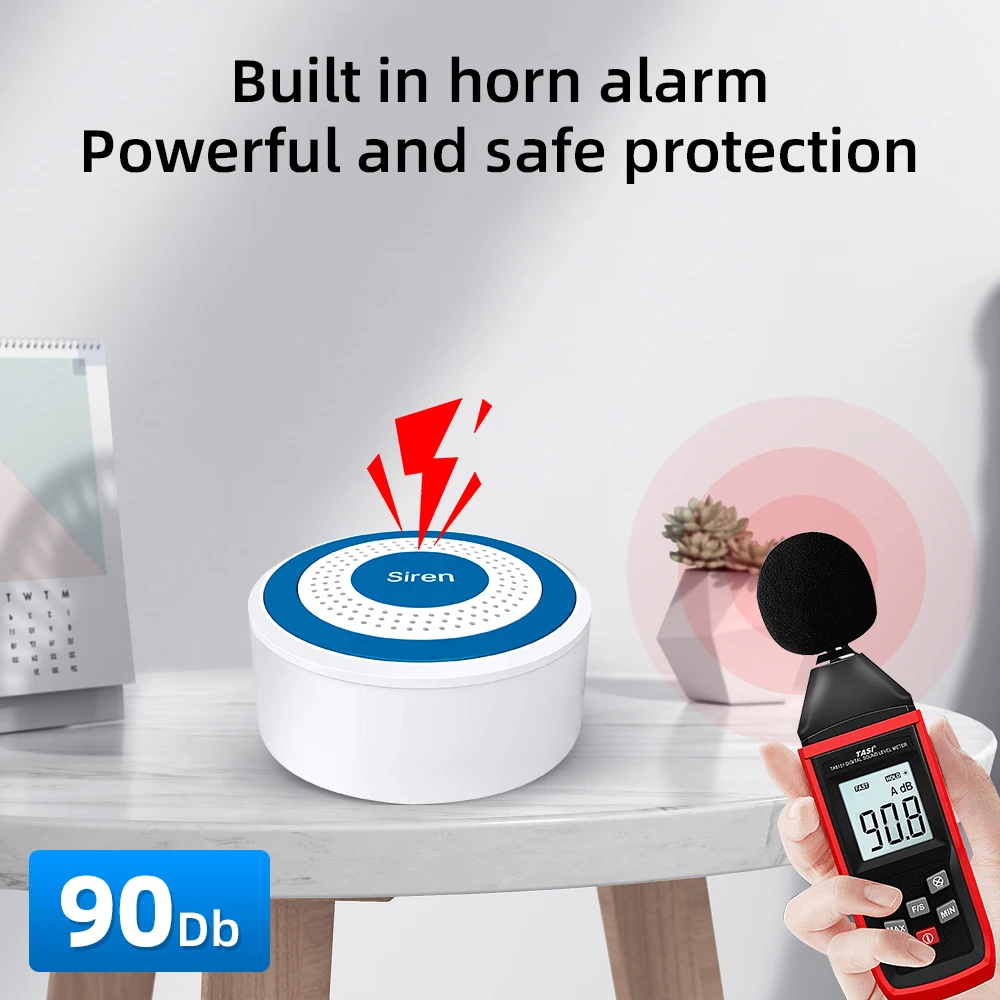 MULO 미니 알람 사이렌 무선 433MHz 사운드 및 - Home Security Blink 리뷰 및 가격