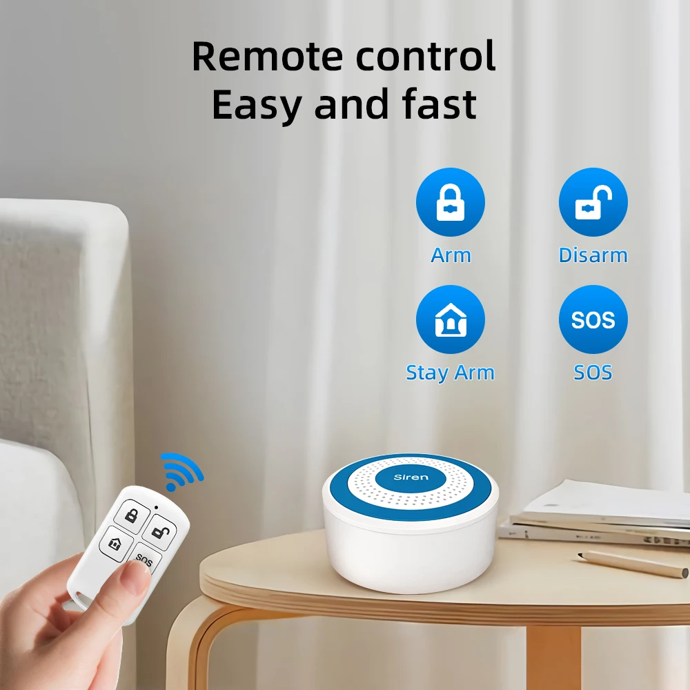 MULO 미니 알람 사이렌 무선 433MHz 사운드 및 - Home Security Blink 리뷰 및 가격