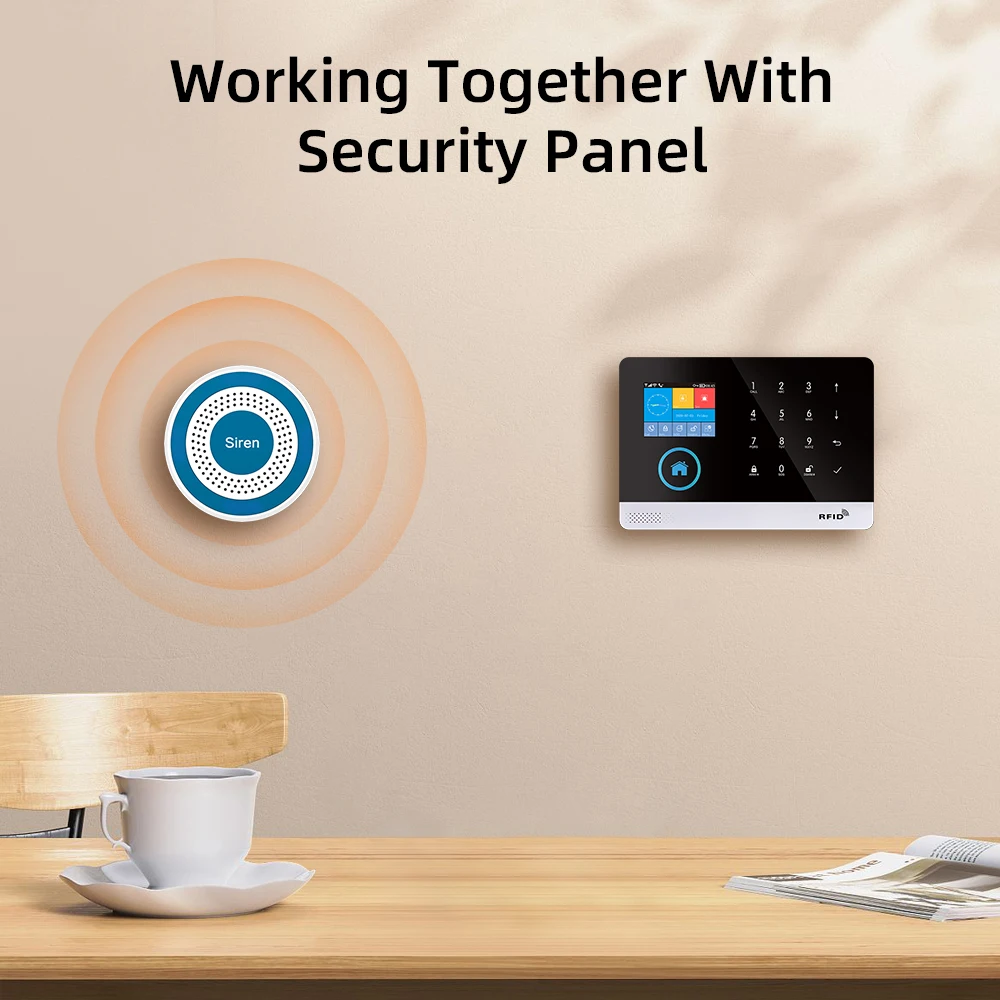 MULO 미니 알람 사이렌 무선 433MHz 사운드 및 - Home Security Blink 리뷰 및 가격