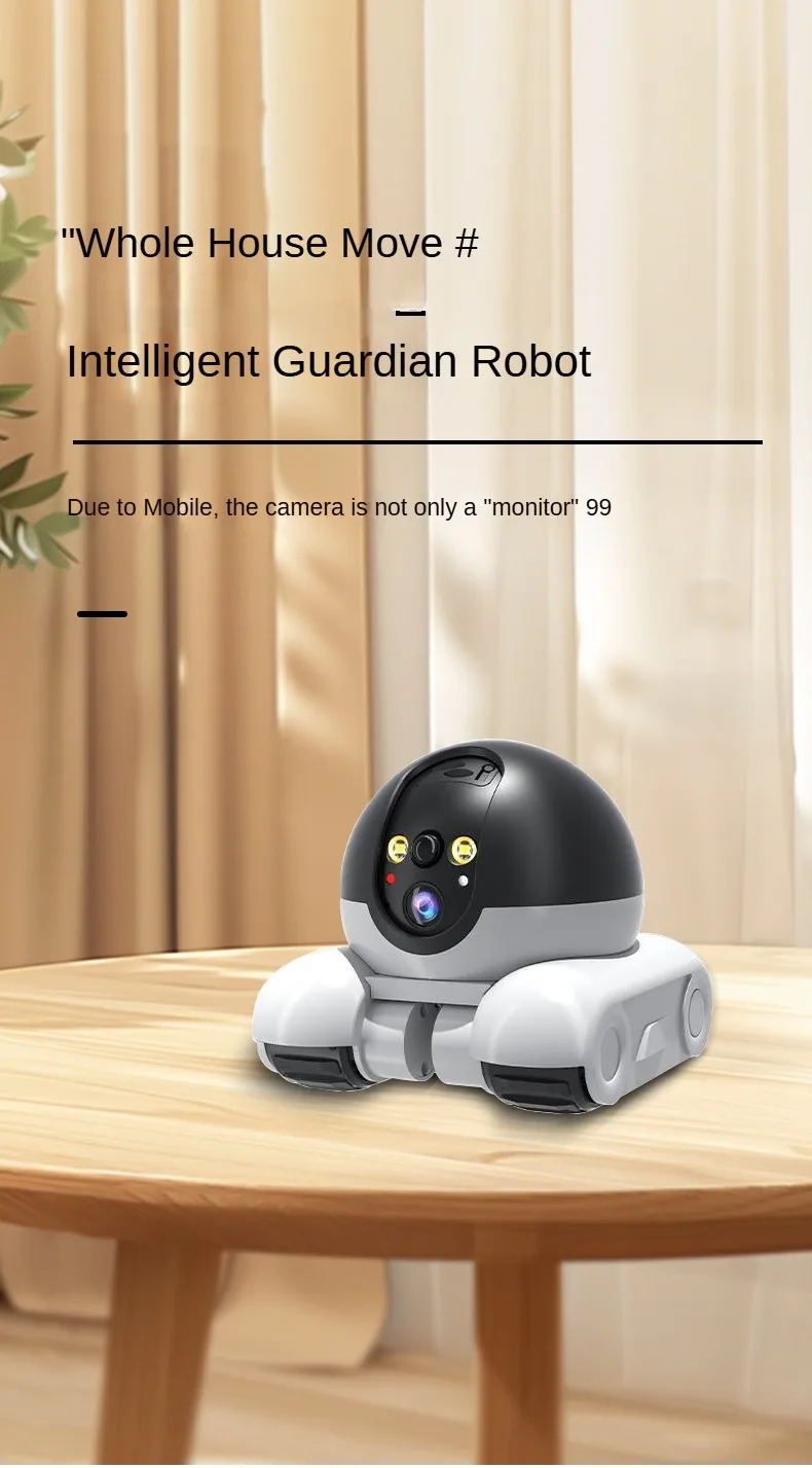 4MP IP 카메라 5G WiFi 듀얼 렌즈 스마트 홈 - Home Security Robot 리뷰 및 가격