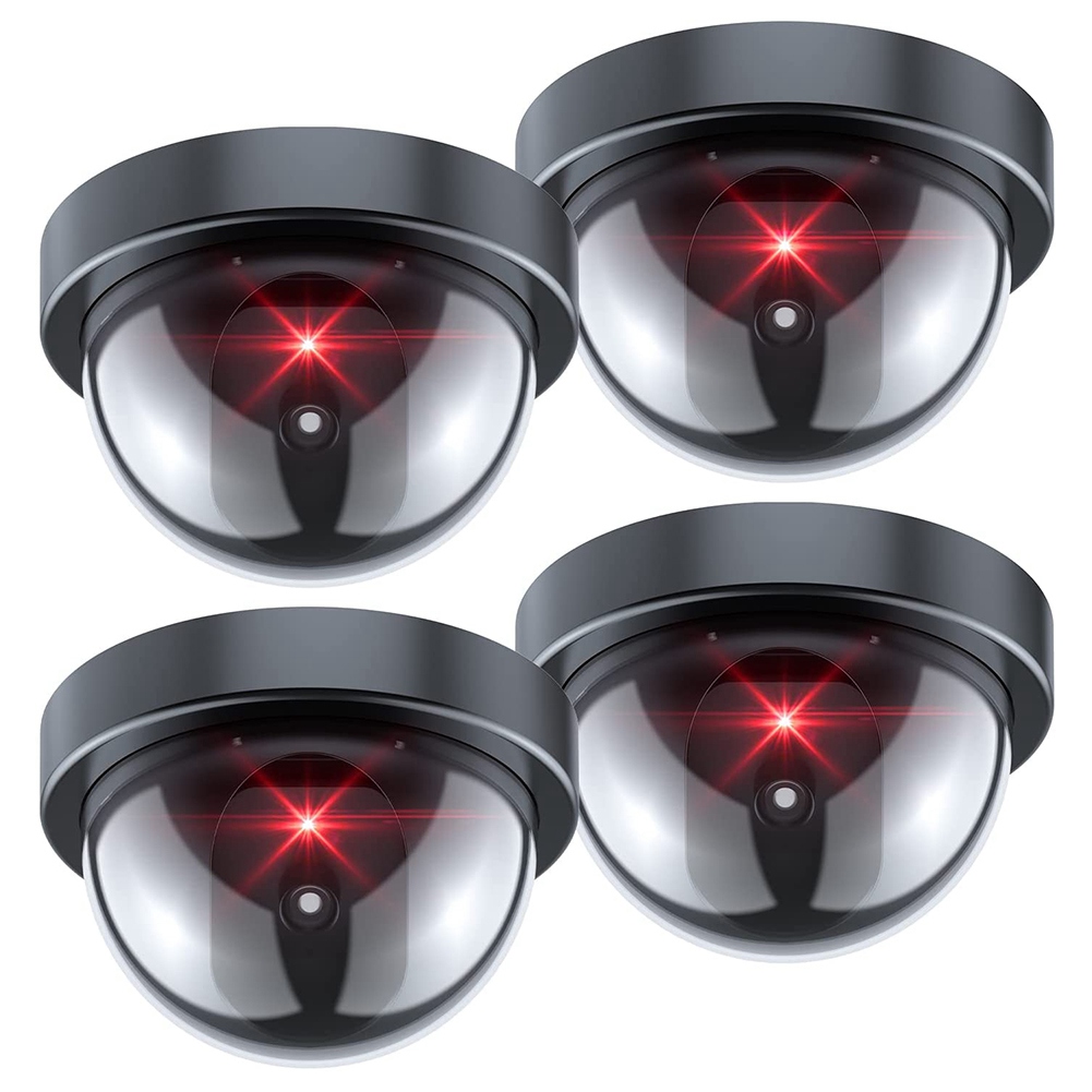 더미 보안 카메라, 빨간색 LED 조명이 있는 가짜 카 - Home Security And Camera System 리뷰 및 가격