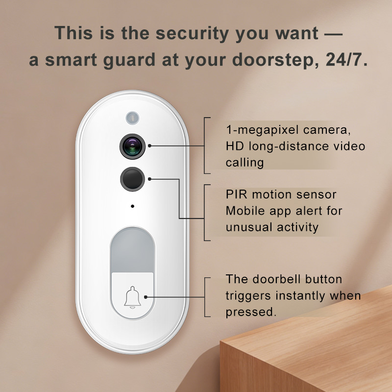 Tuya 스마트 비디오 초인종 무선 1080P HD 실 - Home Security Monitoring System 리뷰 및 가격