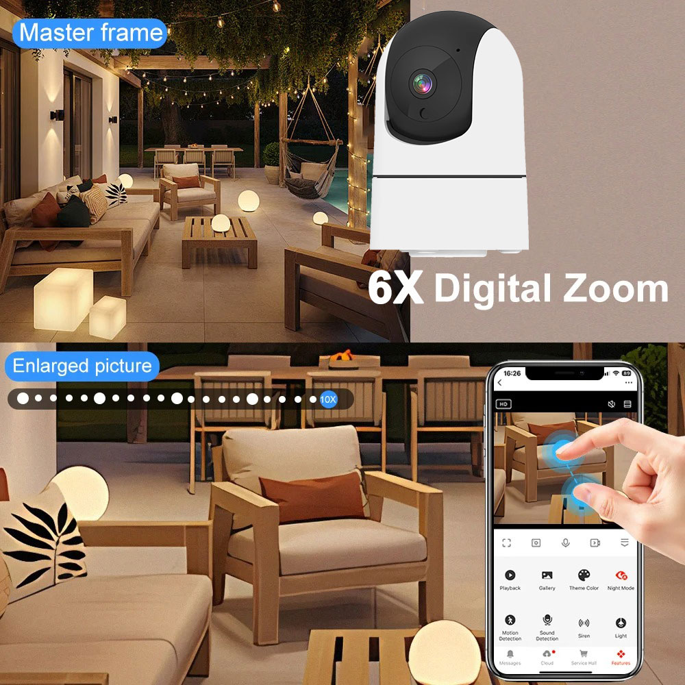 6MP 와이파이 카메라 투야 스마트 홈 실내 5G 와이 - Home Security Google Camera 리뷰 및 가격
