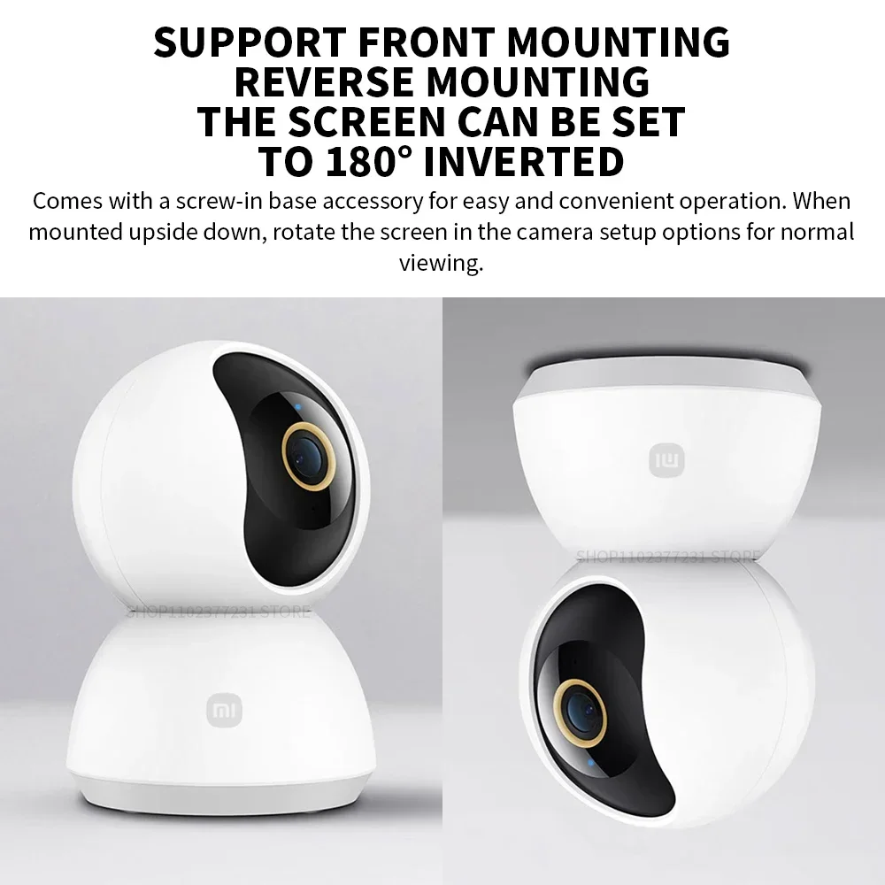 샤오미 스마트 IP 카메라 2K 360 °   팬틸트  - Xiaomi Home Security 360 리뷰 및 가격