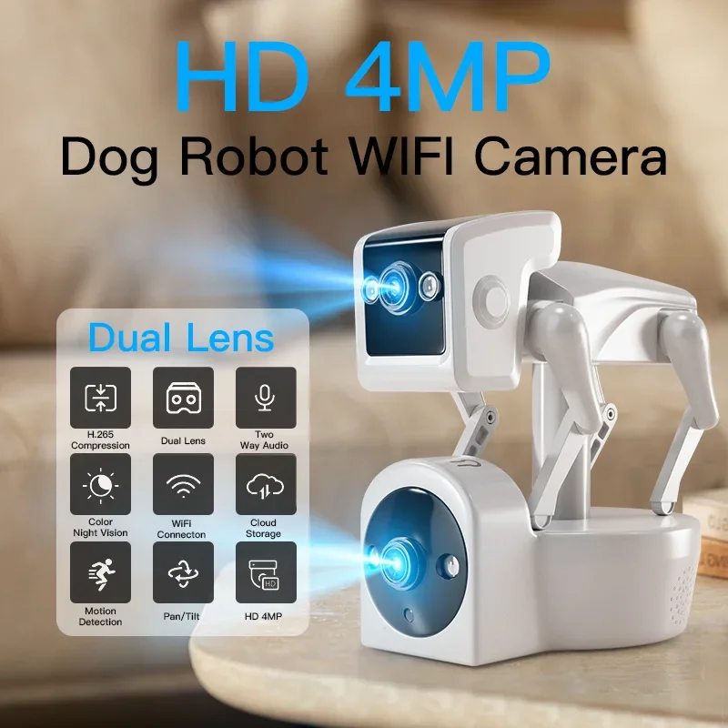 IP 카메라 무선 홈 보안 로봇 카메라, 양방향 오디오 - Home Security Robot 리뷰 및 가격