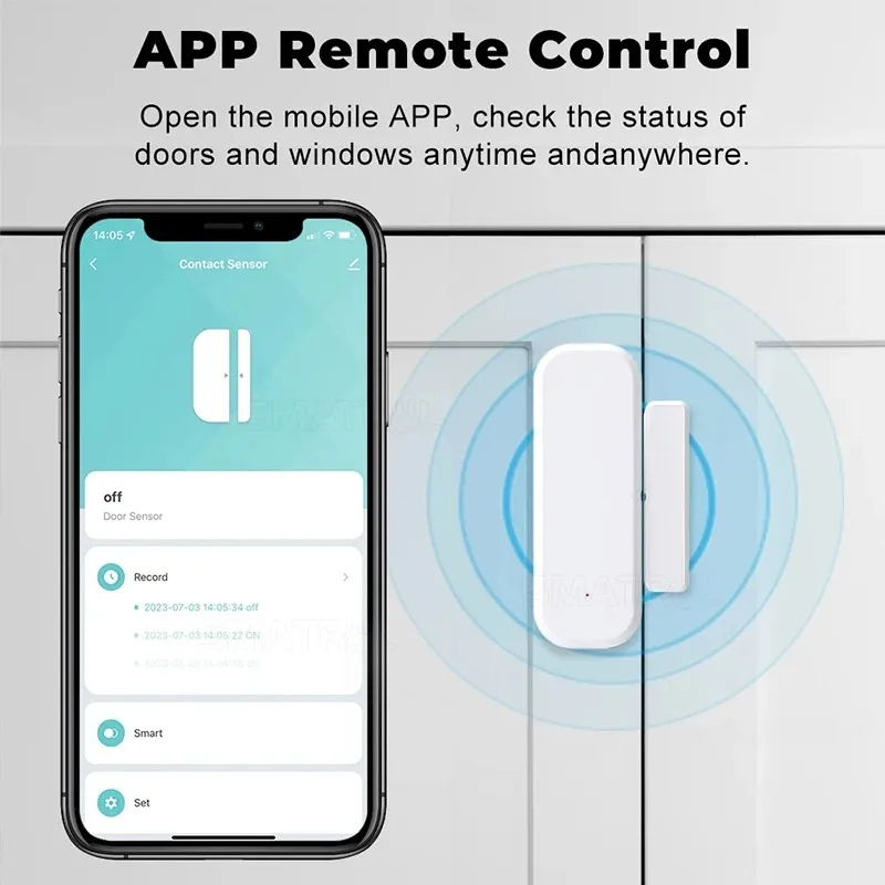Tuya WiFi 스마트 도어 윈도우 센서 개폐 감지기 - Home Security Upgrades 리뷰 및 가격