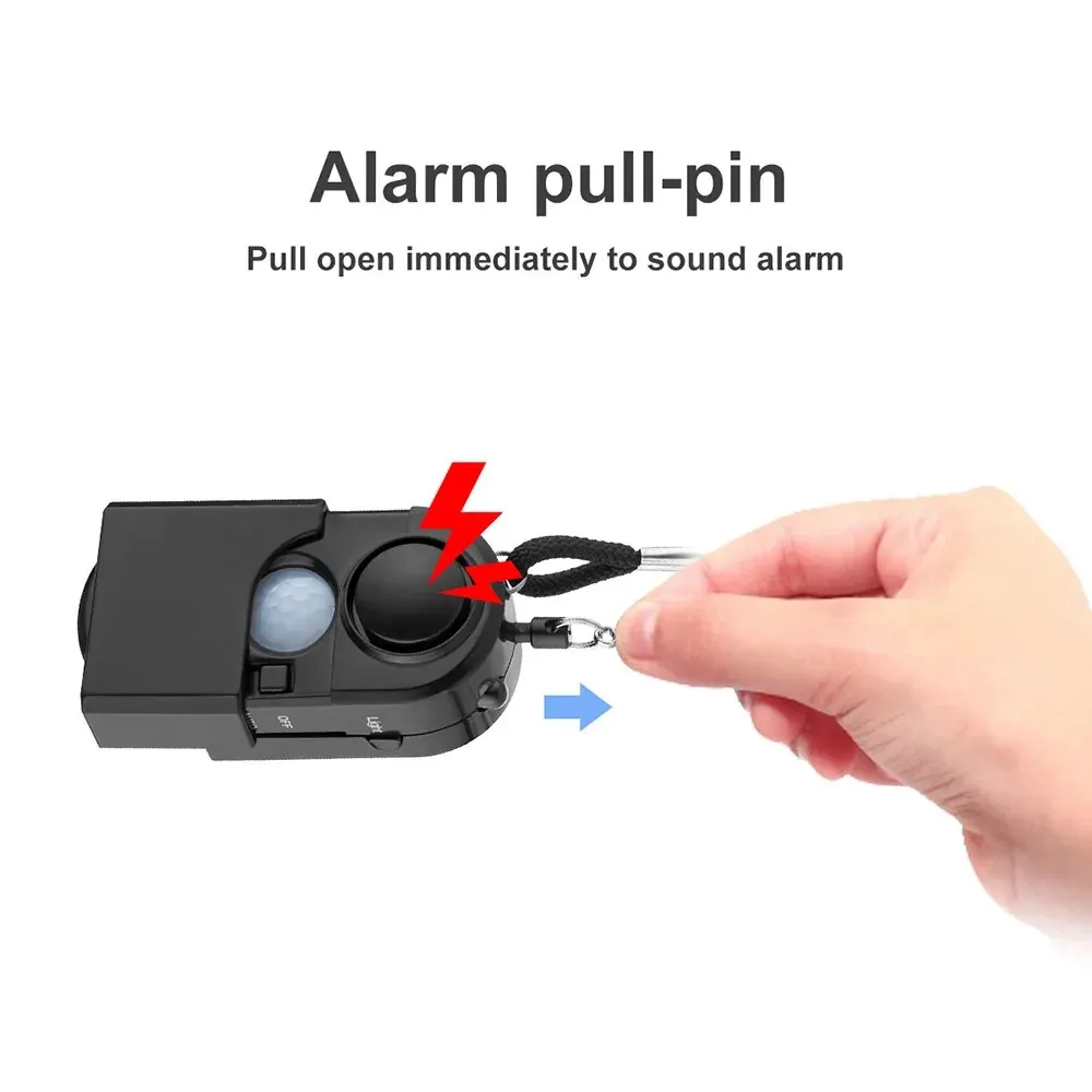 휴대용 미니 동작 감지기 알람 120DB 사이렌 SOS - Home Security Beams 리뷰 및 가격