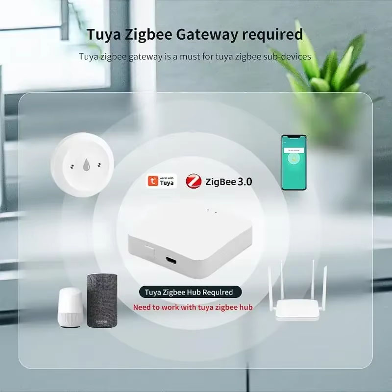 Tuya ZigBee 3.0 스마트 누수 센서 오버플로 - Home Security Monitoring System 리뷰 및 가격