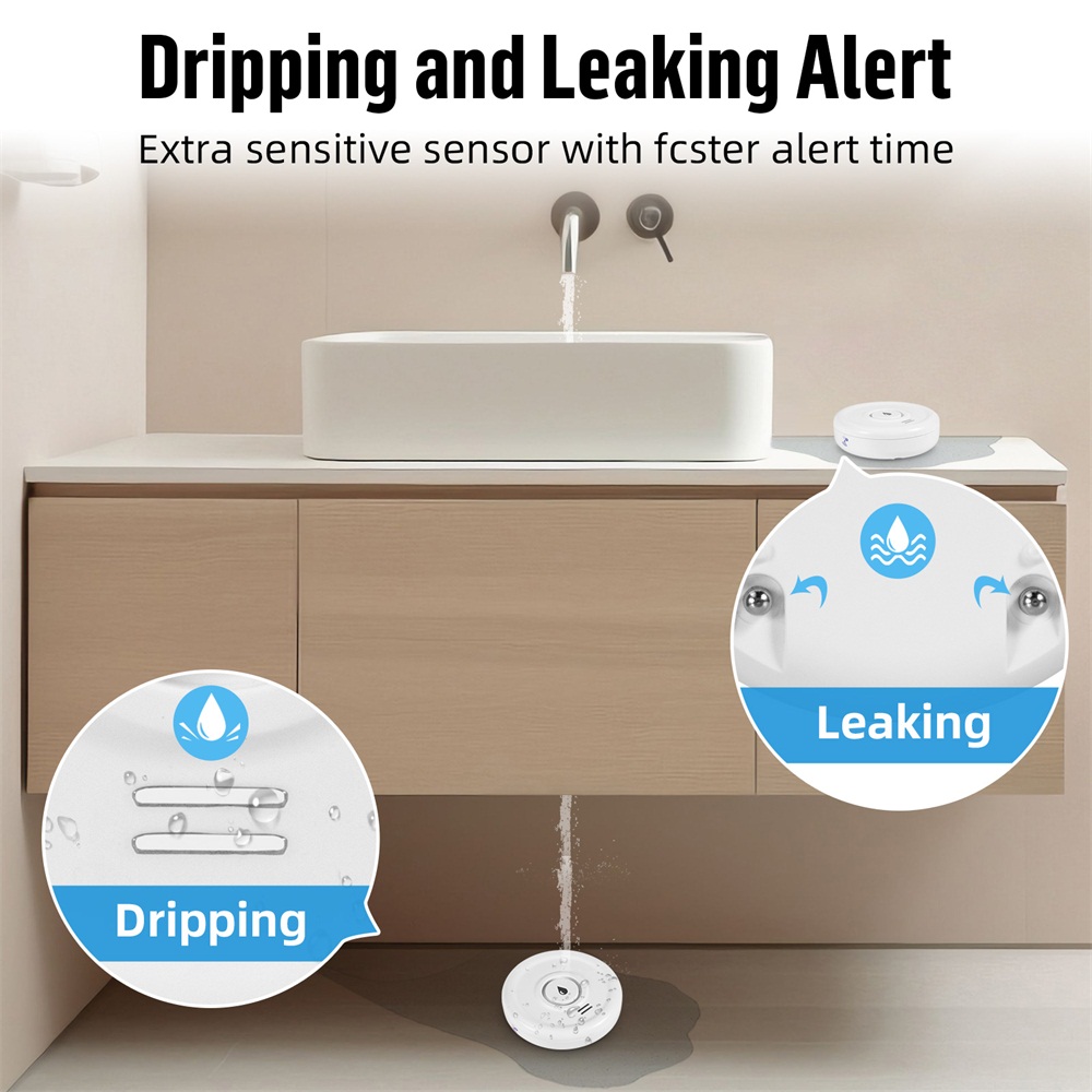 Fuers 누수 감지기 스마트 홈 알람, 투야 스마트  - Home Security Upgrades 리뷰 및 가격