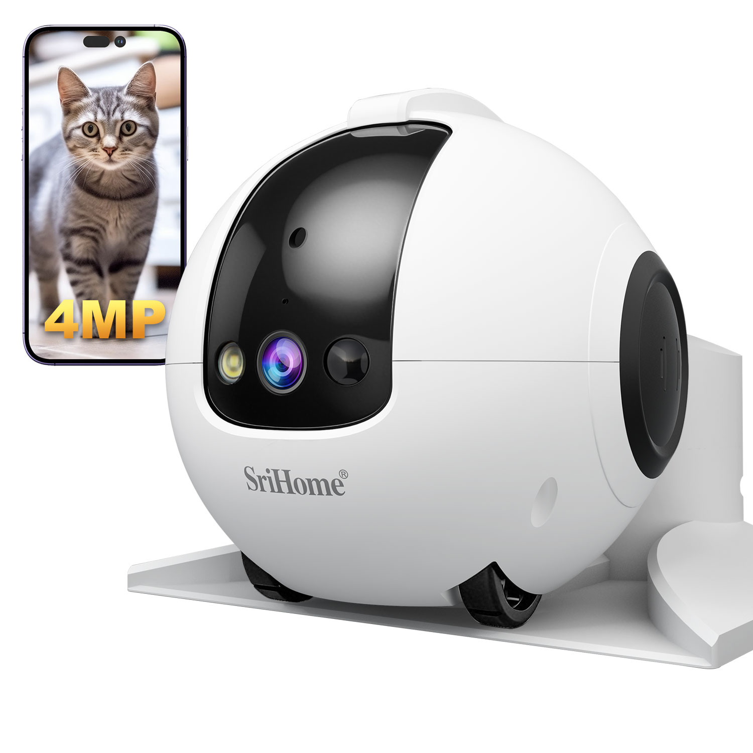 4MP 스리홈 앱 모바일 가드 로봇 풀컬러 무선 PTZ - Home Security Robot 리뷰 및 가격
