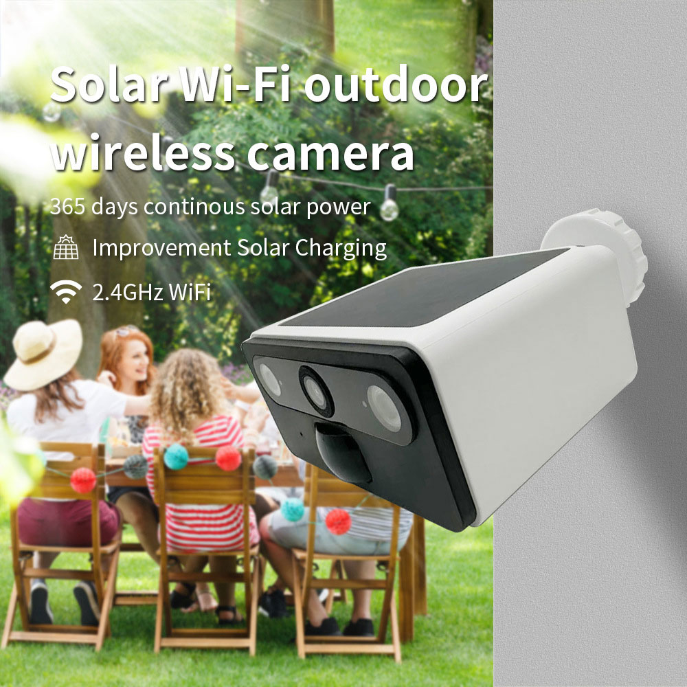 2K 투야 태양광 보안 카메라 무선 야외 와이파이 홈  - Home Security Google Camera 리뷰 및 가격