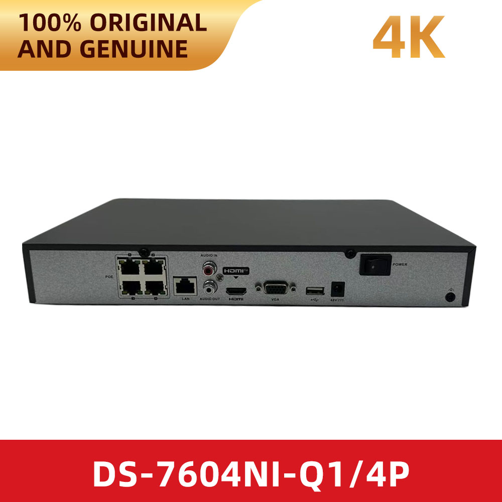 오리지널 Hikvision DS-7604NI-Q1/4P - Home Security System Hikvision 리뷰 및 가격
