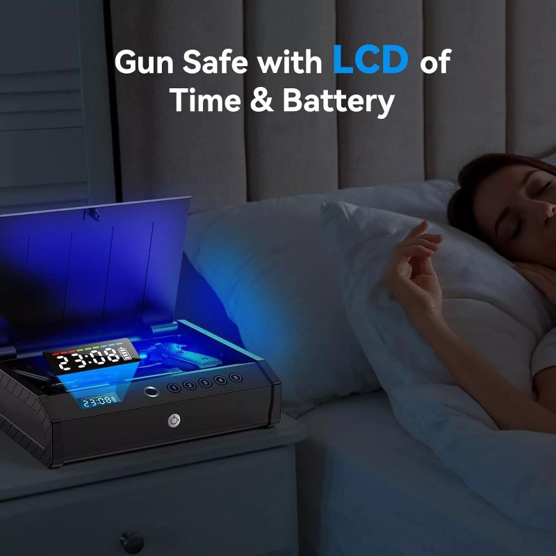 고보안 지문 비밀번호 금고(스크린 디스플레이 포함),  - Safe Box Digital 리뷰 및 가격