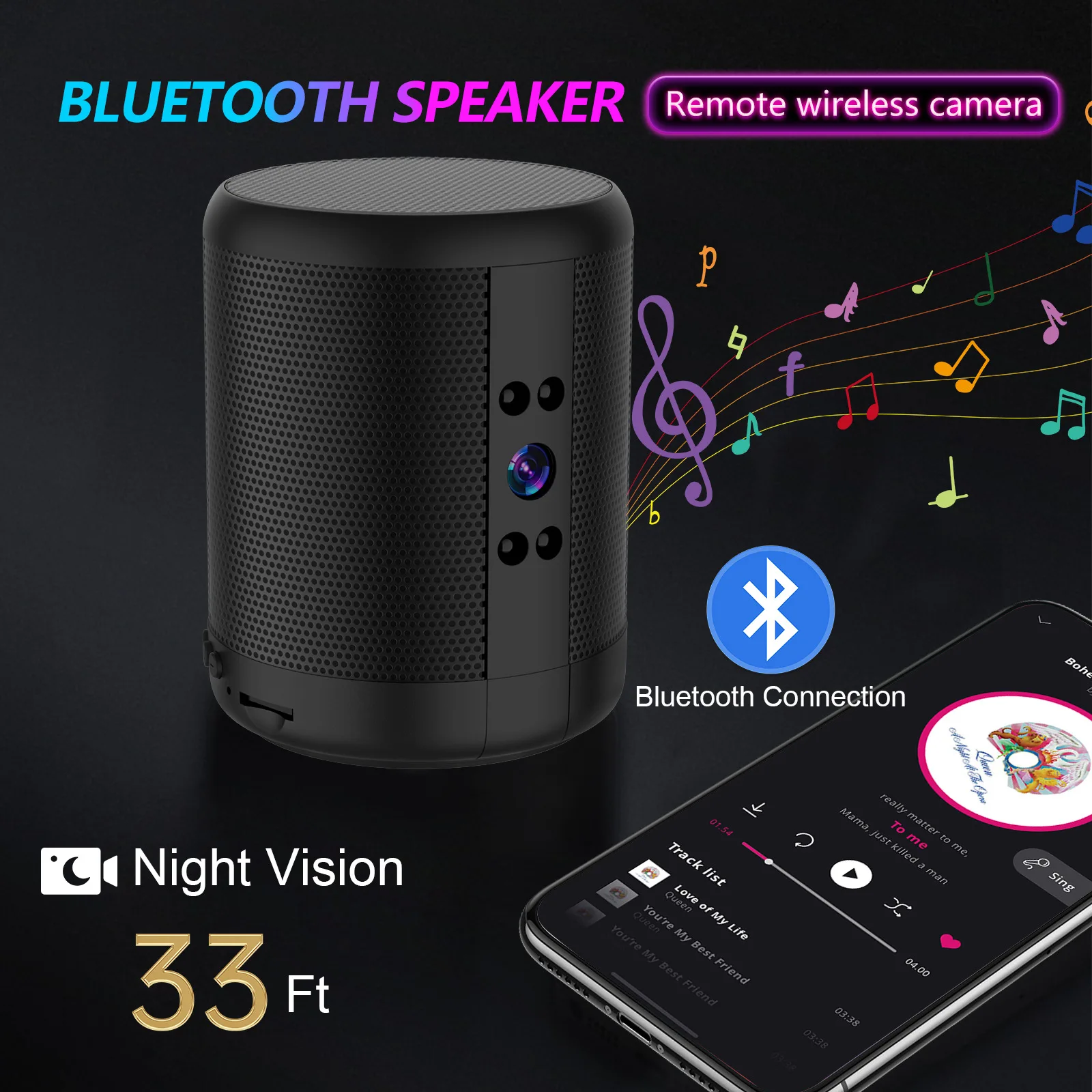 WiFi 보안 카메라 스피커 비디오 레코더 HD 야간  - Home Security Robot 리뷰 및 가격