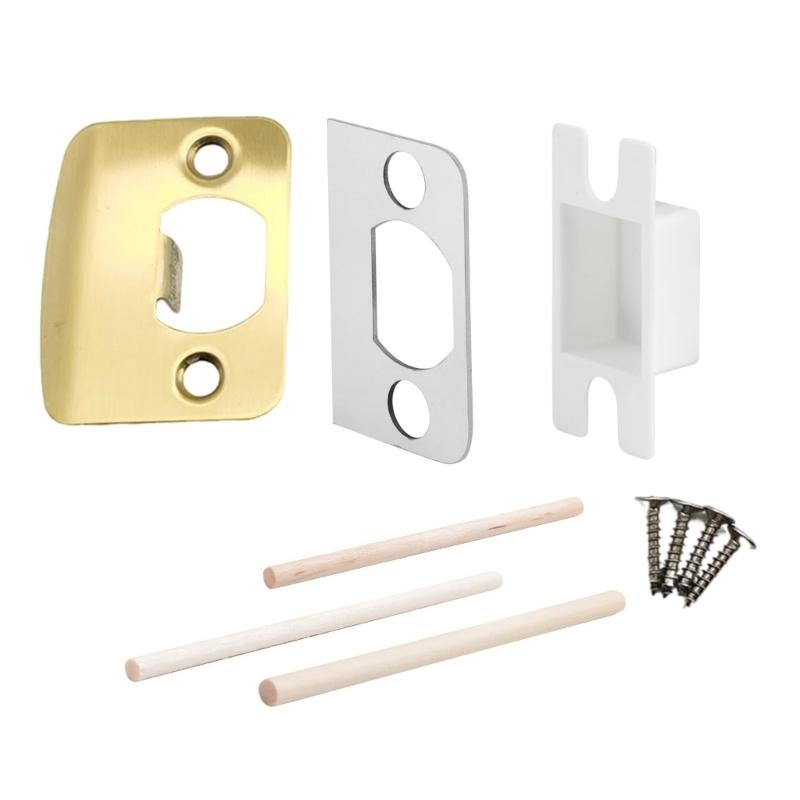 도어 스트라이크 플레이트 세트 우아한 도어 잠금 래치  - Home Security Door Reinforcement Lock 리뷰 및 가격