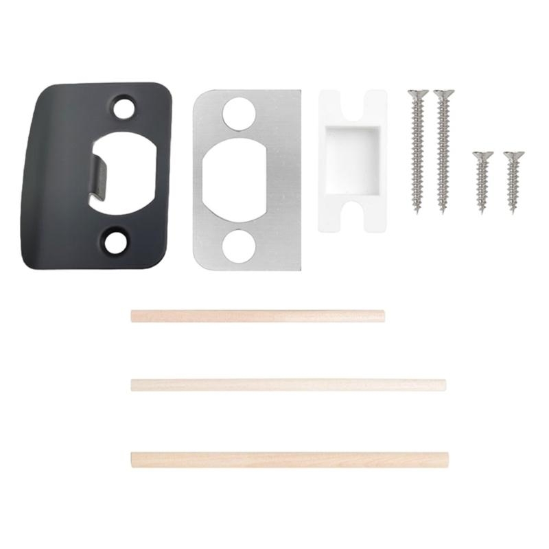 도어 스트라이크 플레이트 세트 우아한 도어 잠금 래치  - Home Security Door Reinforcement Lock 리뷰 및 가격
