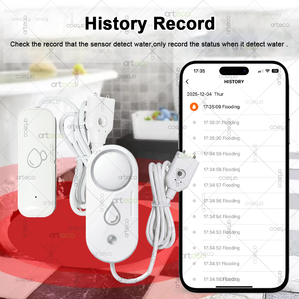Zigbee 누수 센서 홍수 누수 소리 사이렌 알람 스 - Home Security Alarm 리뷰 및 가격