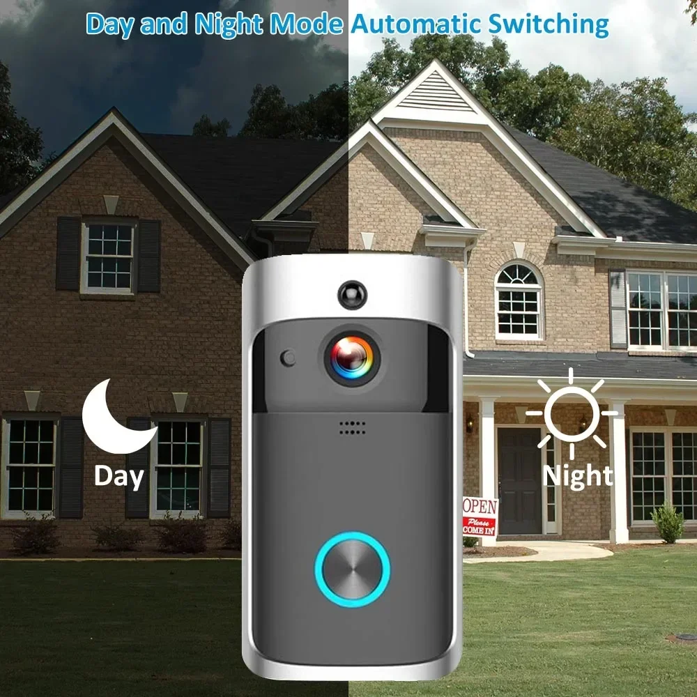 720P HD 스마트 홈 무선 WIFI 초인종 카메라  - Home Security Monitoring System 리뷰 및 가격