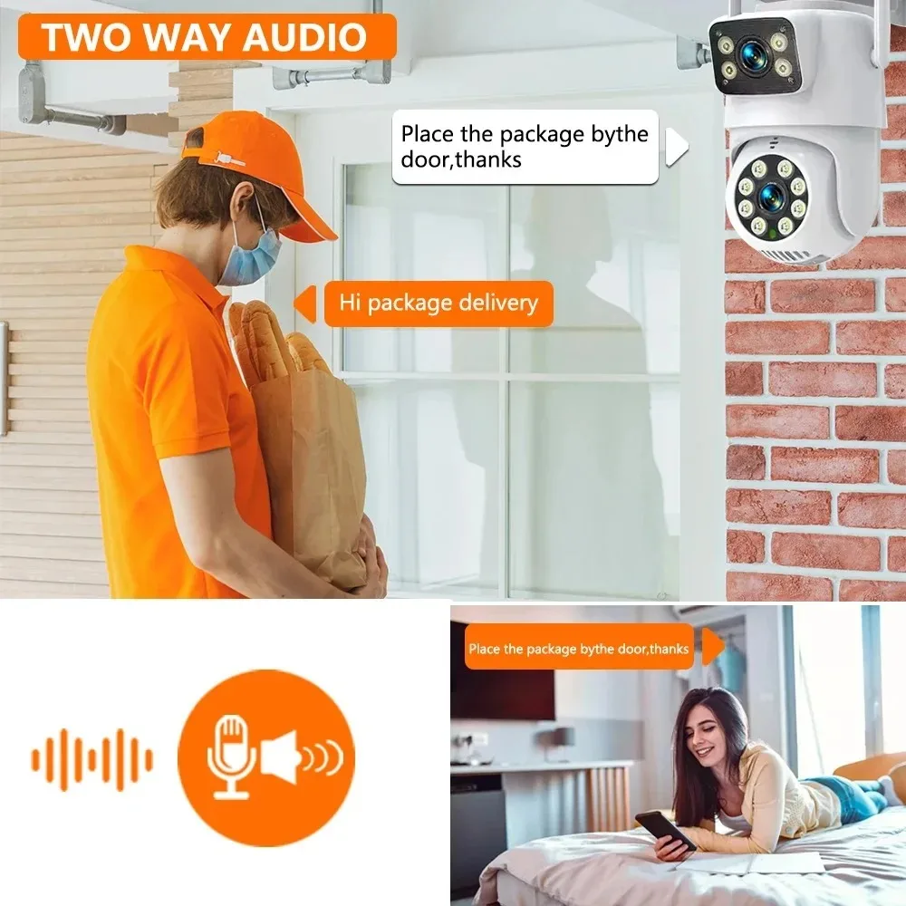 8MP 4K 듀얼 렌즈 인체 감지 PTZ 카메라 10채 - Home Security And Camera System 리뷰 및 가격