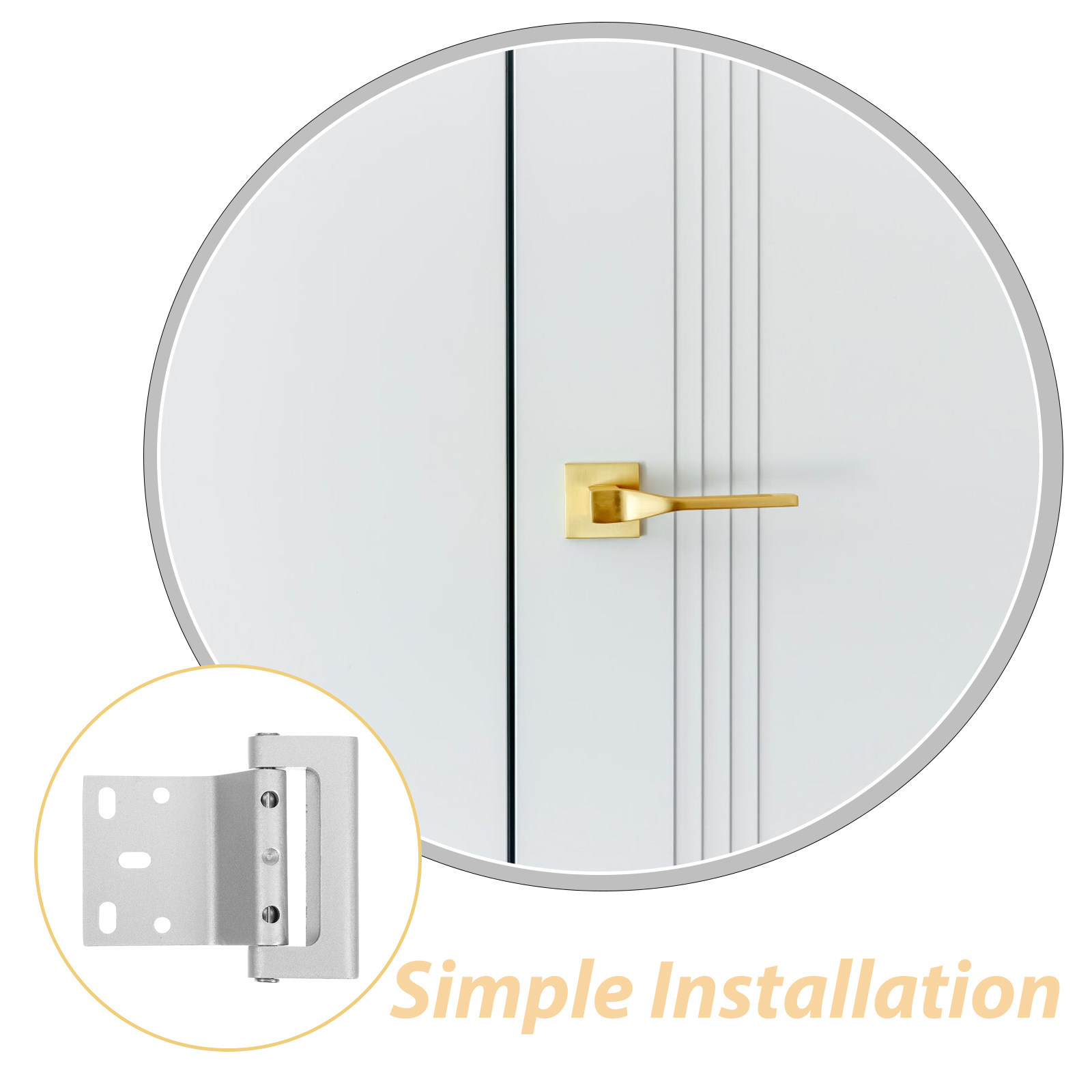 알루미늄 합금 보안 도어 잠금장치, 어린이 보호 강화  - Home Security Door Reinforcement Lock 리뷰 및 가격
