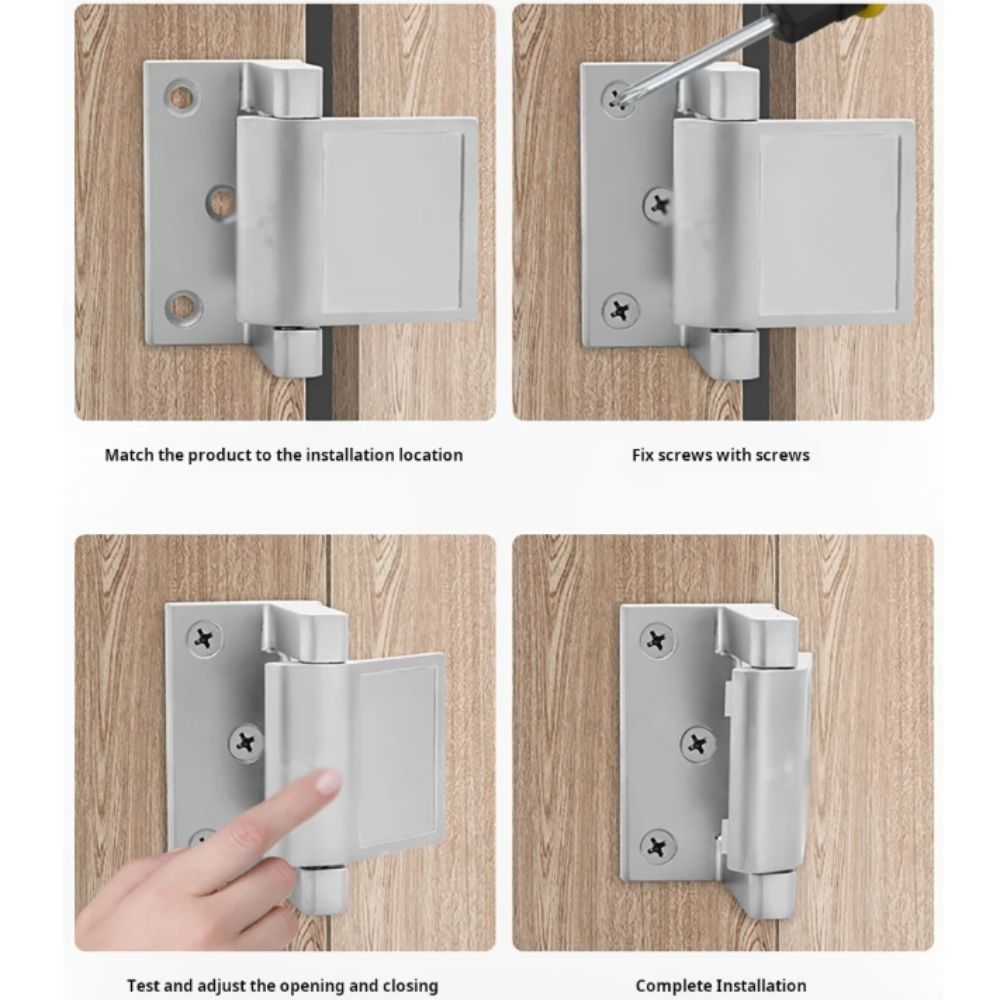 알루미늄 합금 도어락 보안 개인정보보호 강화 홈 도어락 - Home Security Door Reinforcement Lock 리뷰 및 가격