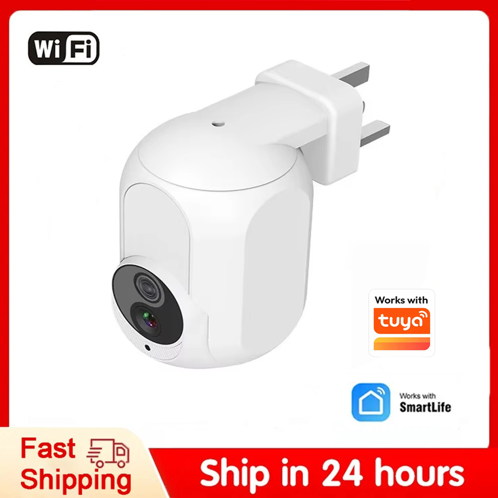투야 벽걸이형 플러그인 카메라 와이파이 360 °    - Home Security Google Camera 리뷰 및 가격