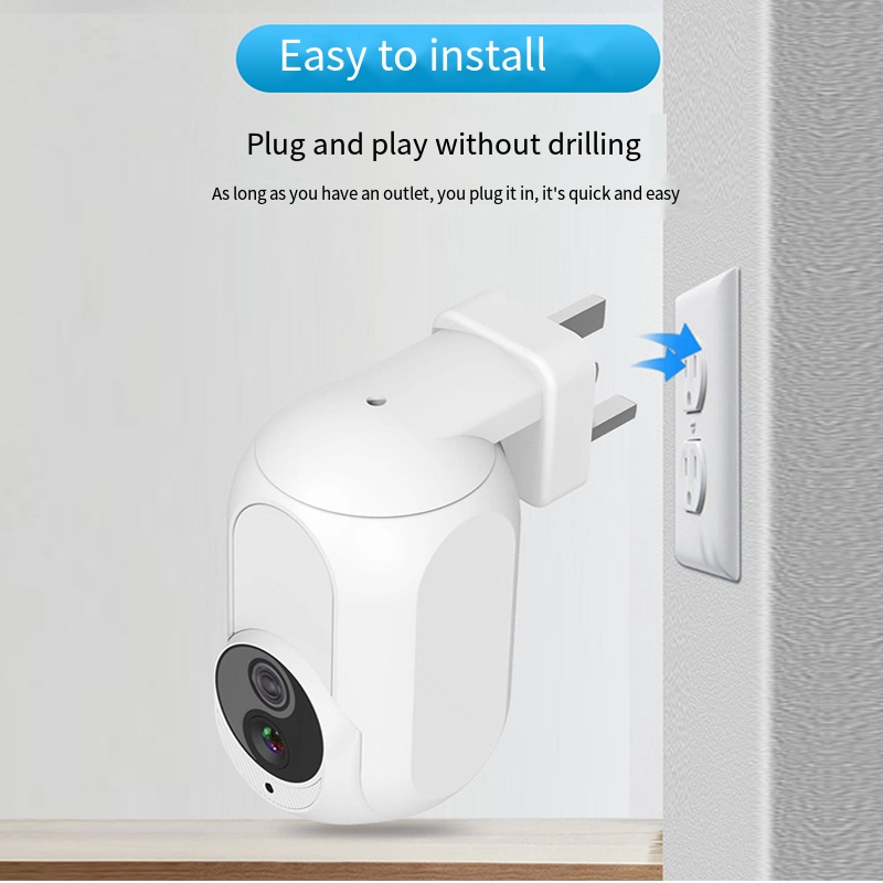 투야 벽걸이형 플러그인 카메라 와이파이 360 °    - Home Security Google Camera 리뷰 및 가격