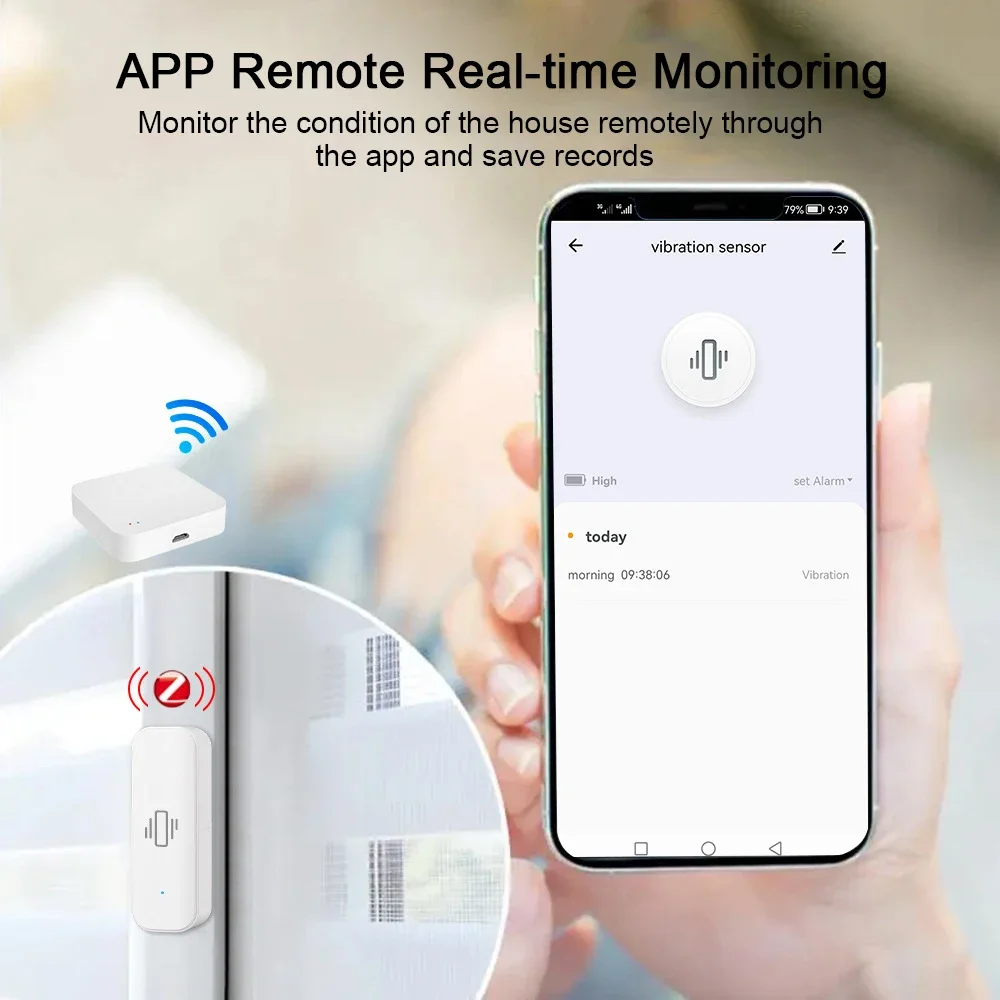 투야 와이파이 지그비 스마트 진동 센서, 홈 보안 보호 - Home Security Alarm 리뷰 및 가격