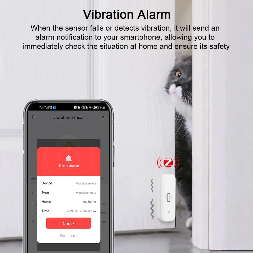 투야 와이파이 지그비 스마트 진동 센서, 홈 보안 보호 - Home Security Alarm 리뷰 및 가격