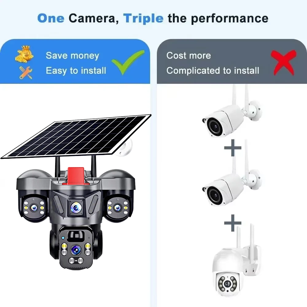 KERUI 야외 PTZ 6MP 4G SIM WIFI 태 - Home Security Monitoring System 리뷰 및 가격