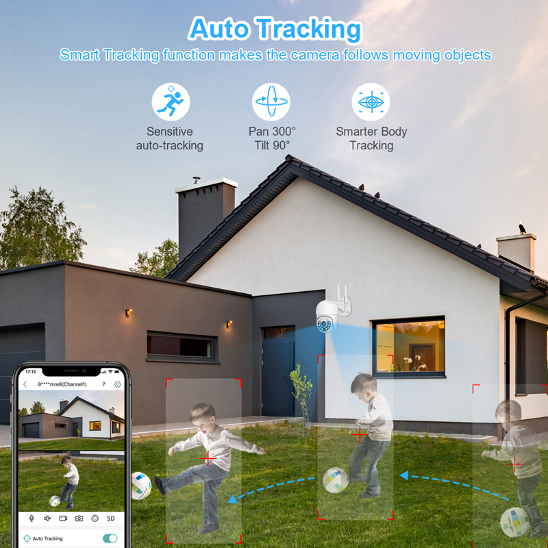 Smar 3MP 무선 CCTV 보안 카메라 시스템 PT - Home Security And Camera System 리뷰 및 가격