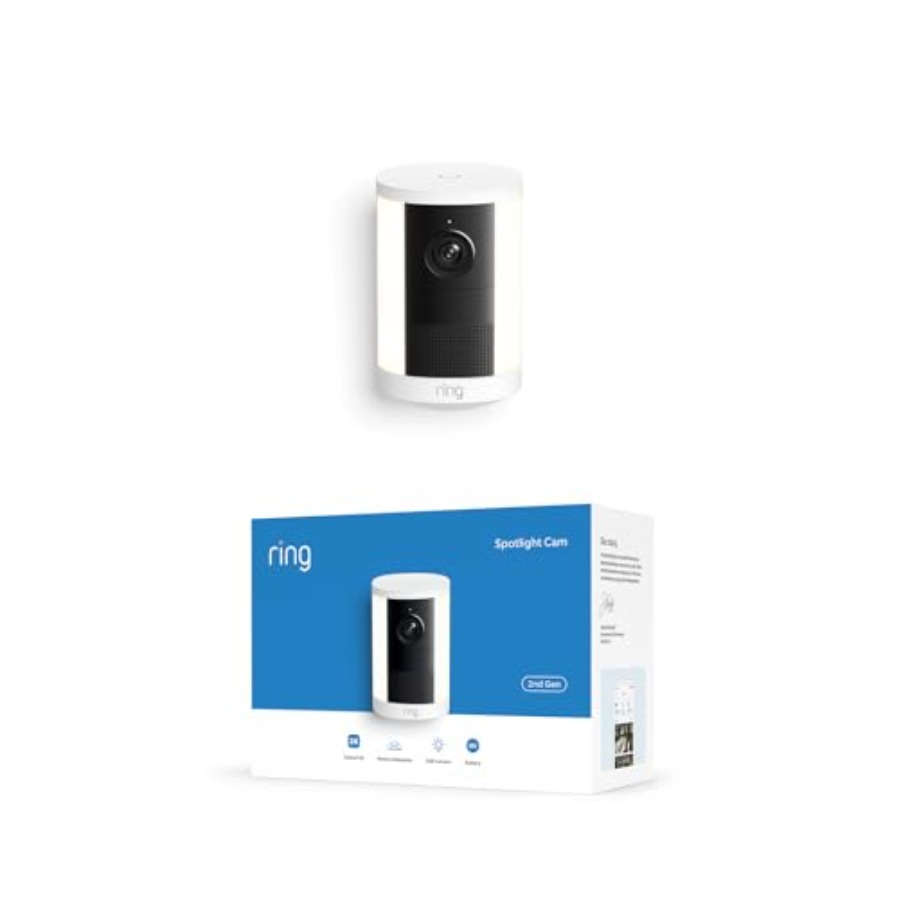 가정 또는 사업장 보안 링 스포트라이트 카메라 배터리  - Home Security Ring 리뷰 및 가격